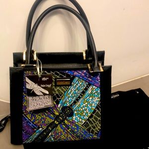 NWT Pineda Covalin Dragonfly Handbag